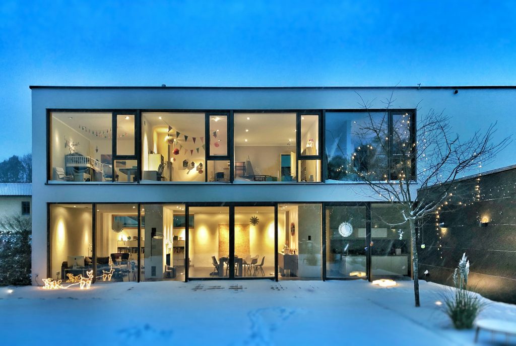 A beautiful modern two-storey home/ Home Energy Efficiency