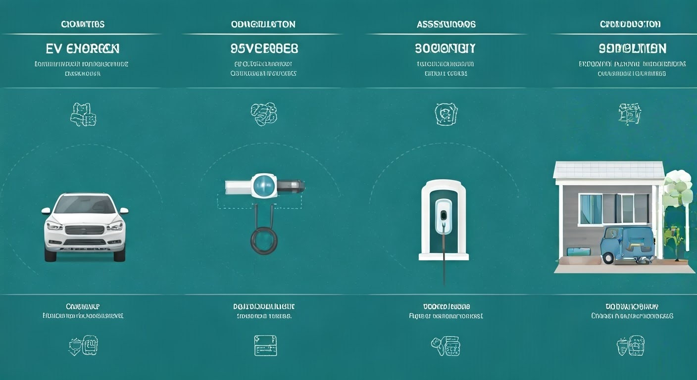 Step-by-step EV charger installation process