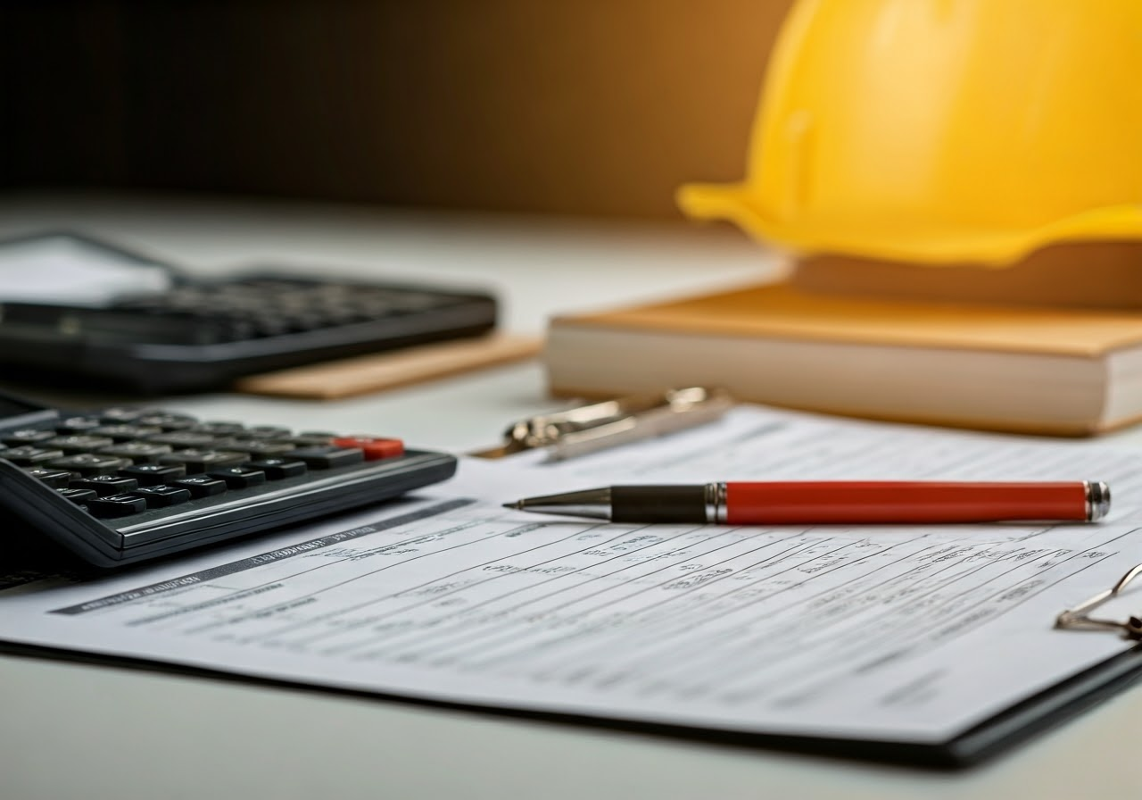 Construction budget worksheet and tools