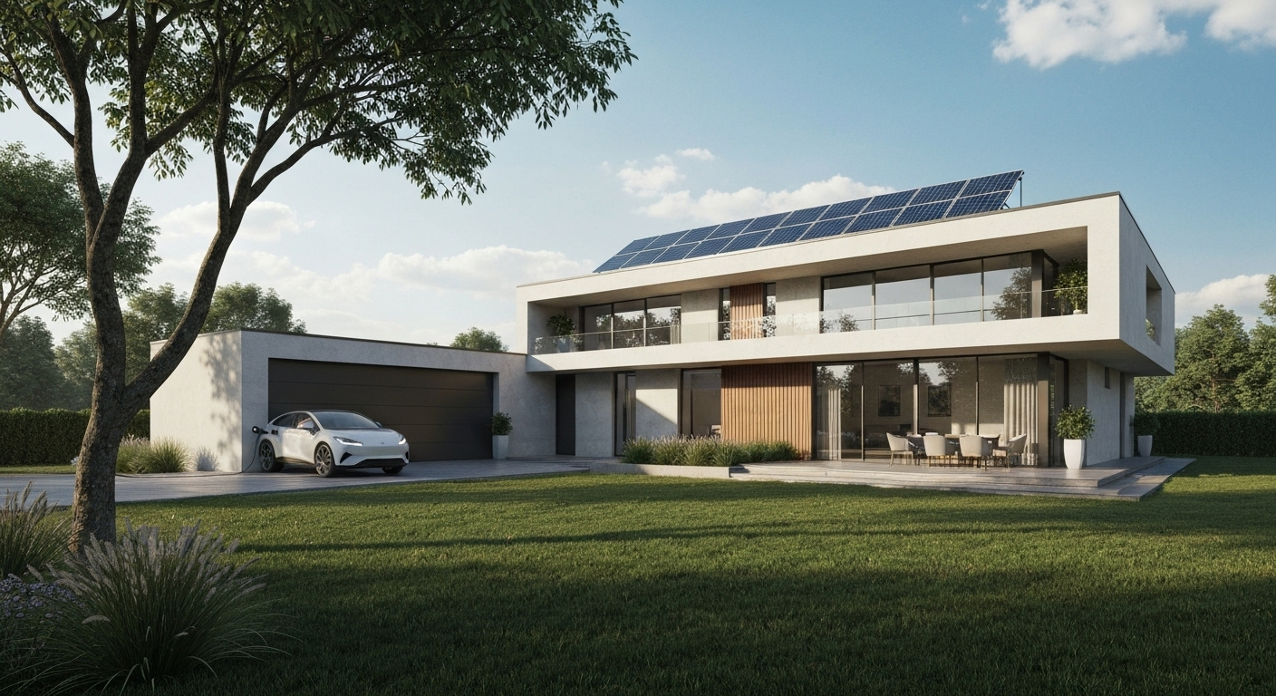 Modern home with upgrades